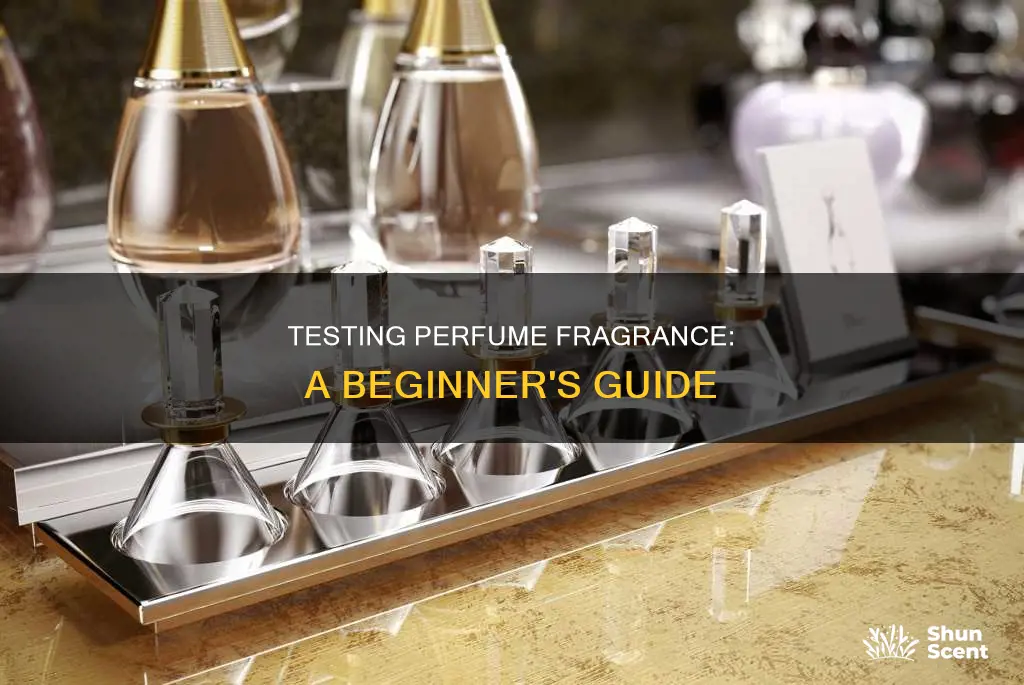 how to test perfume fragrance