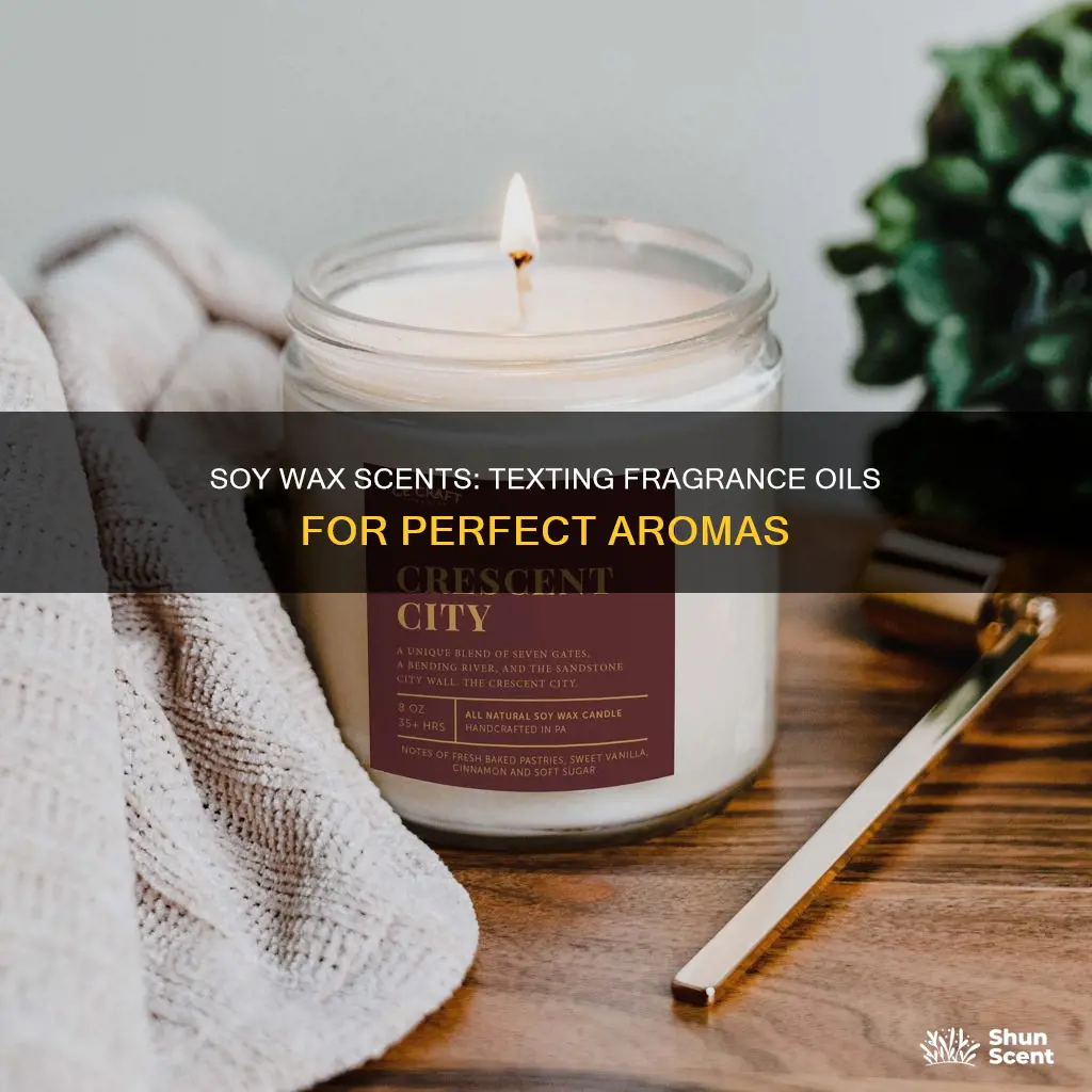 how to text fragrance oils in soy wax