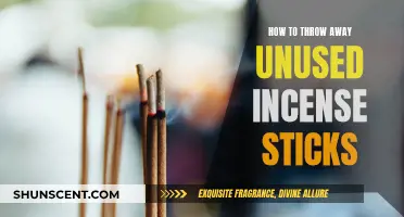 Incense Sticks: Safe Disposal Methods for Unused Incense