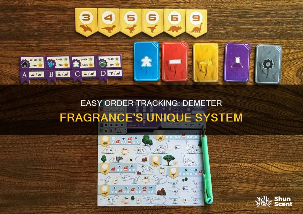 how to track orders through demeter fragrance