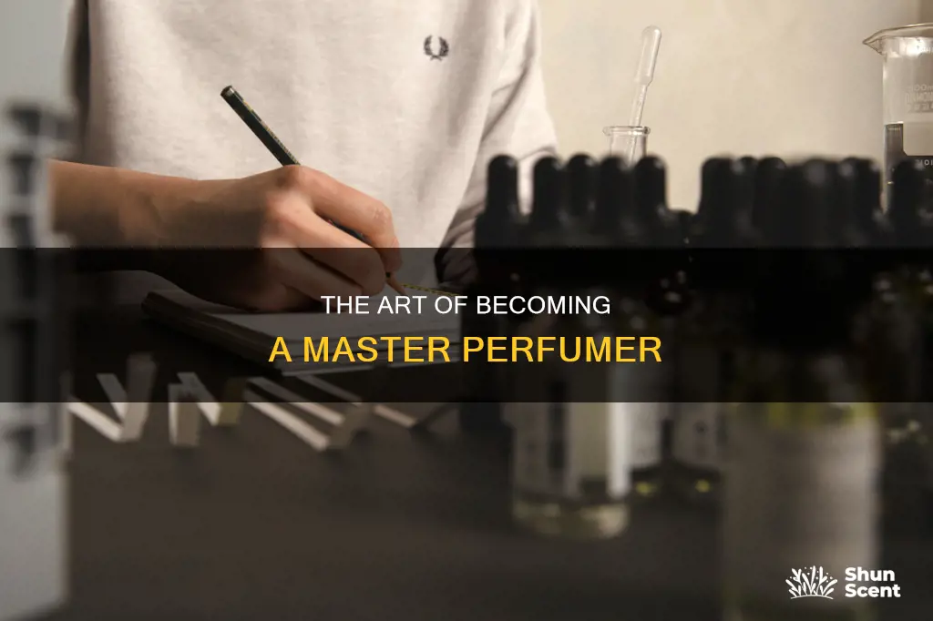 how to train to be a perfumer