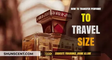 Transferring Scents: Travel-Size Perfume Tricks