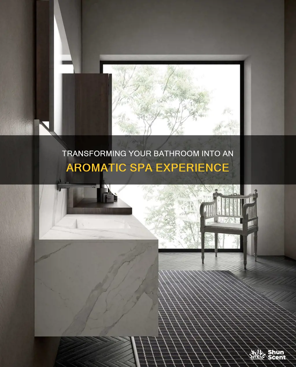 how to transform bathroom in aroma room