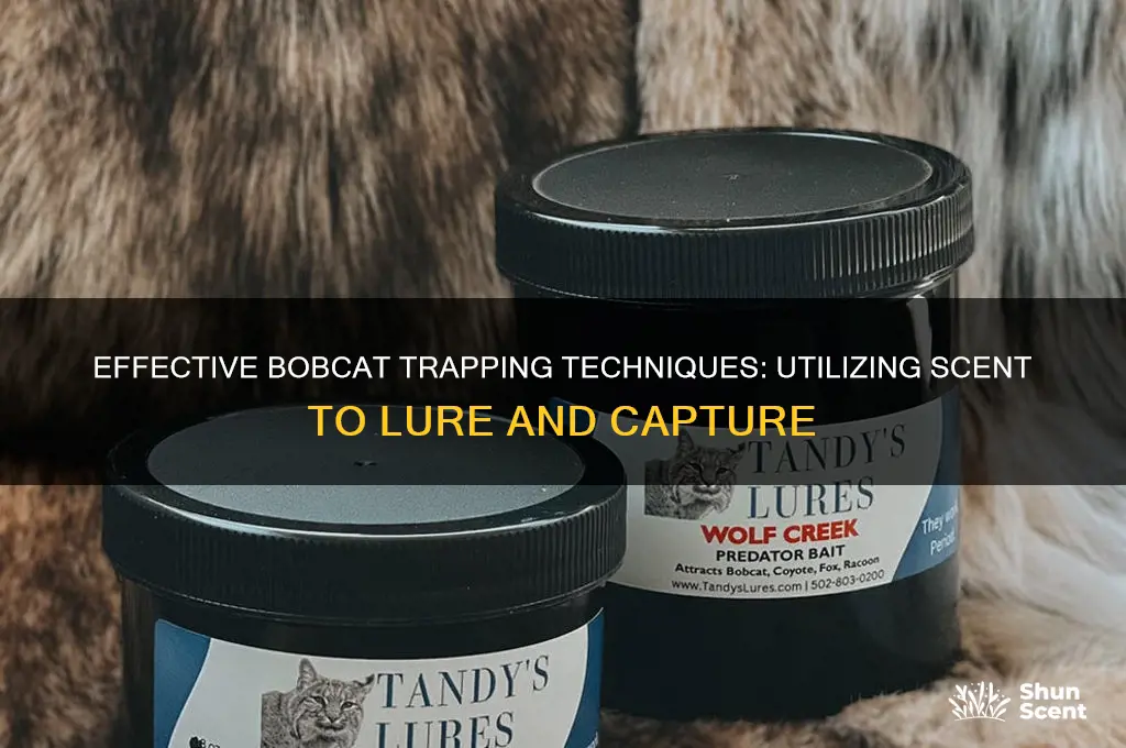 how to trap a bobcat using scent