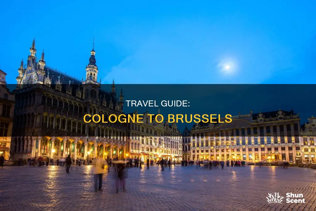 how to travel from cologne to brussels