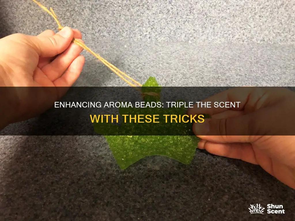 how to triple scent aroma beads