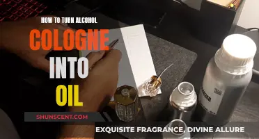 Transforming Alcohol-Based Colognes to Oils: A Simple Guide