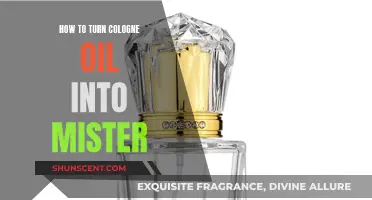 Transforming Cologne Oil: A Guide to Making Your Own Mist