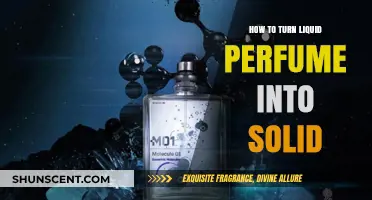 Transforming Liquid Scents: Solid Perfumes Made Easy