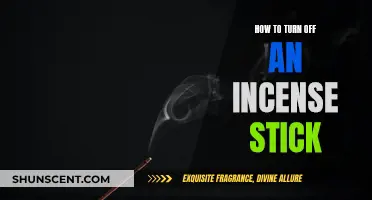 Snuffing Incense: Quick and Easy Methods for a Calm Space
