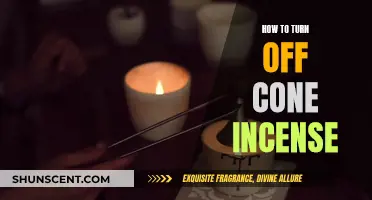 Cone Incense: Quick and Easy Ways to Extinguish