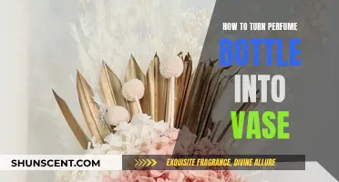Transforming Perfume Bottles: Creative Vase Ideas