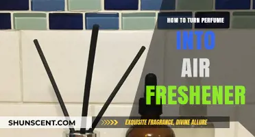 Make Your Own Air Freshener with Perfume