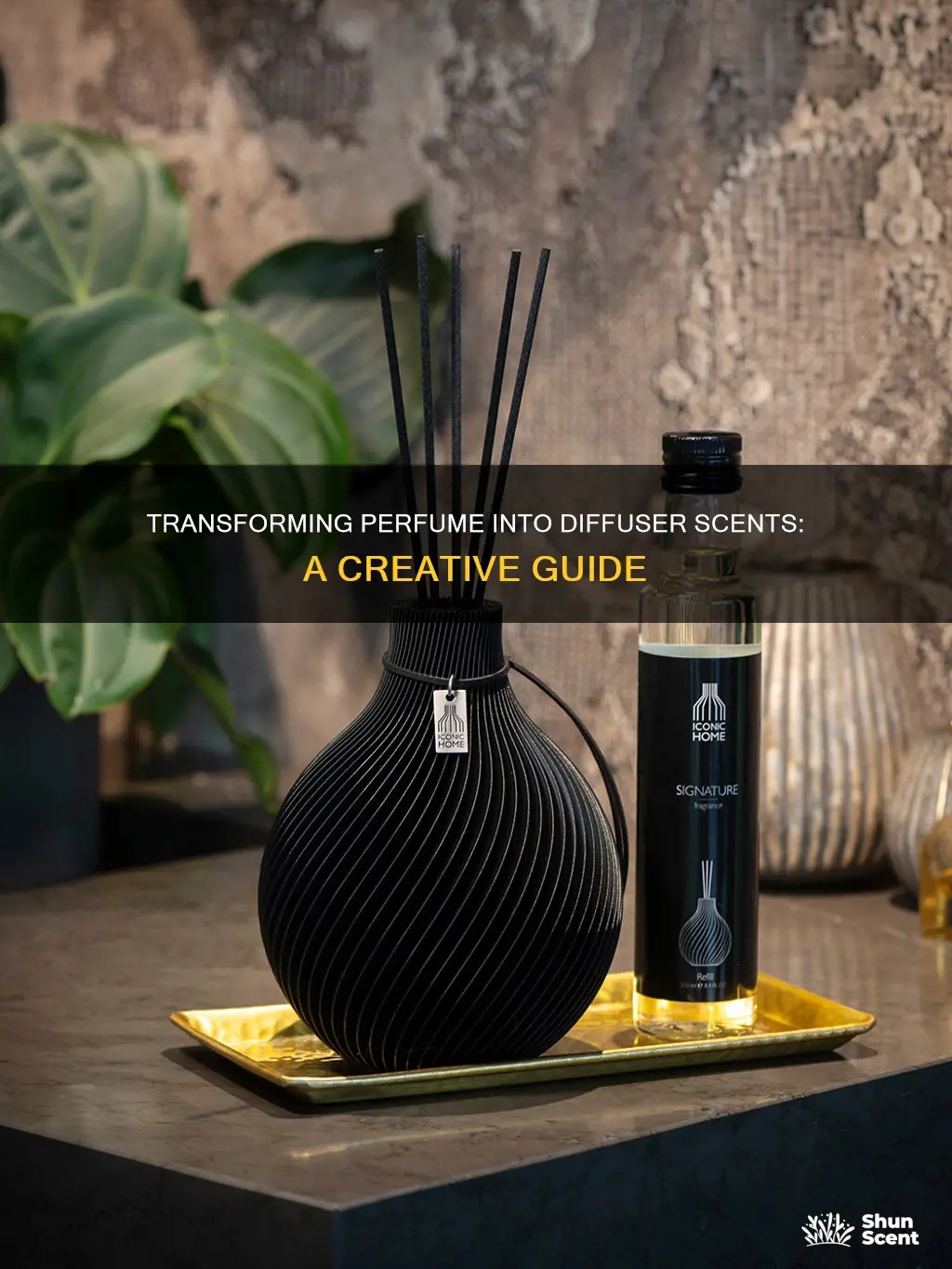 how to turn perfume into diffuser
