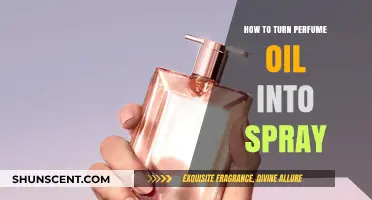 Transforming Perfume Oil: Make Your Own Spray