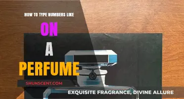 The Art of Typing Numbers: A Perfume-Inspired Guide