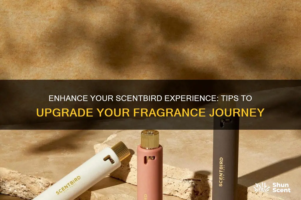 how to ubgrade scent bird