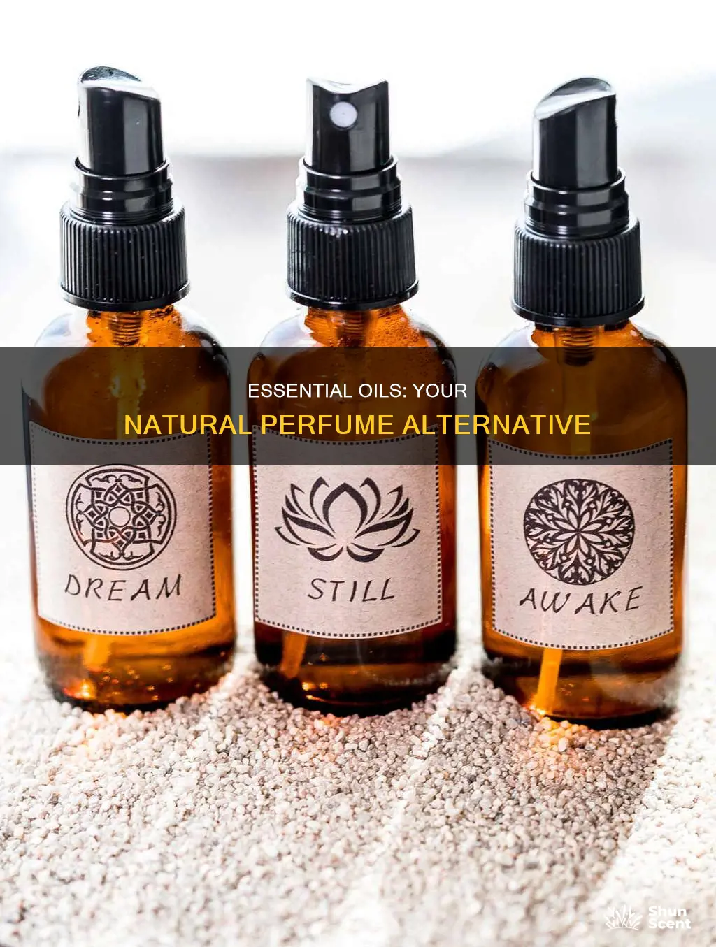 how to ues essential oil as a perfume