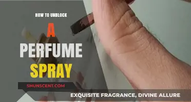 Unblocking a Perfume Spray: Quick and Easy Fixes