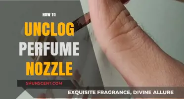 Unclogging Perfume Nozzles: Quick and Easy Fixes