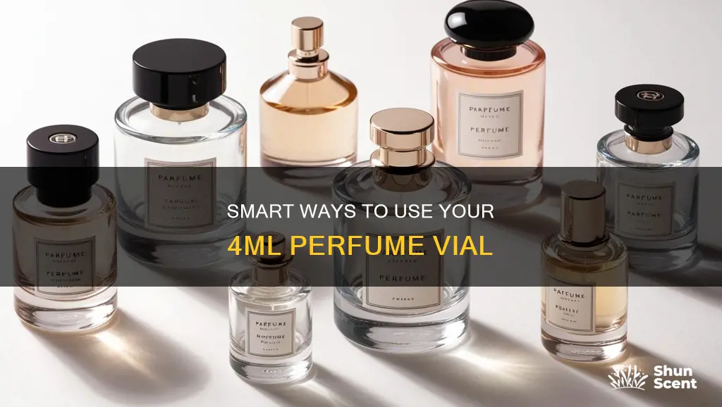 how to use 4ml perfume vial