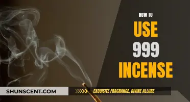 Using 999 Incense: A Guide to Burning and Benefits