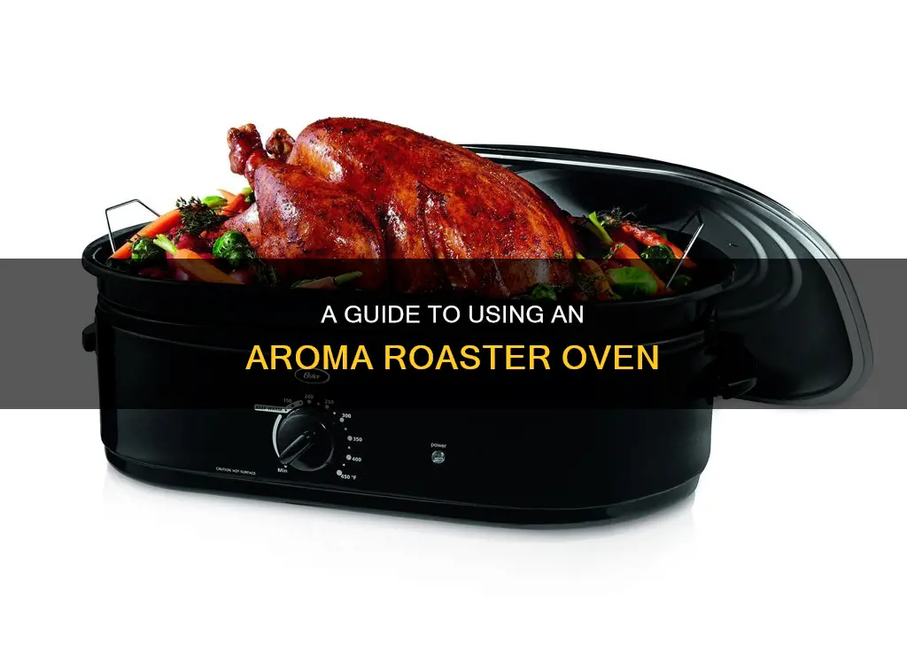 how to use a aroma roaster oven