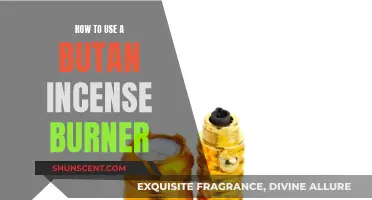 Using a Butane Incense Burner: A Beginner's Guide