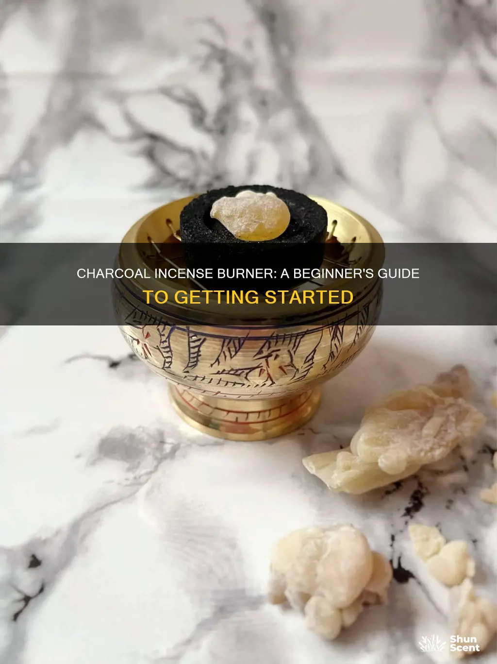 how to use a charcoal incense burner