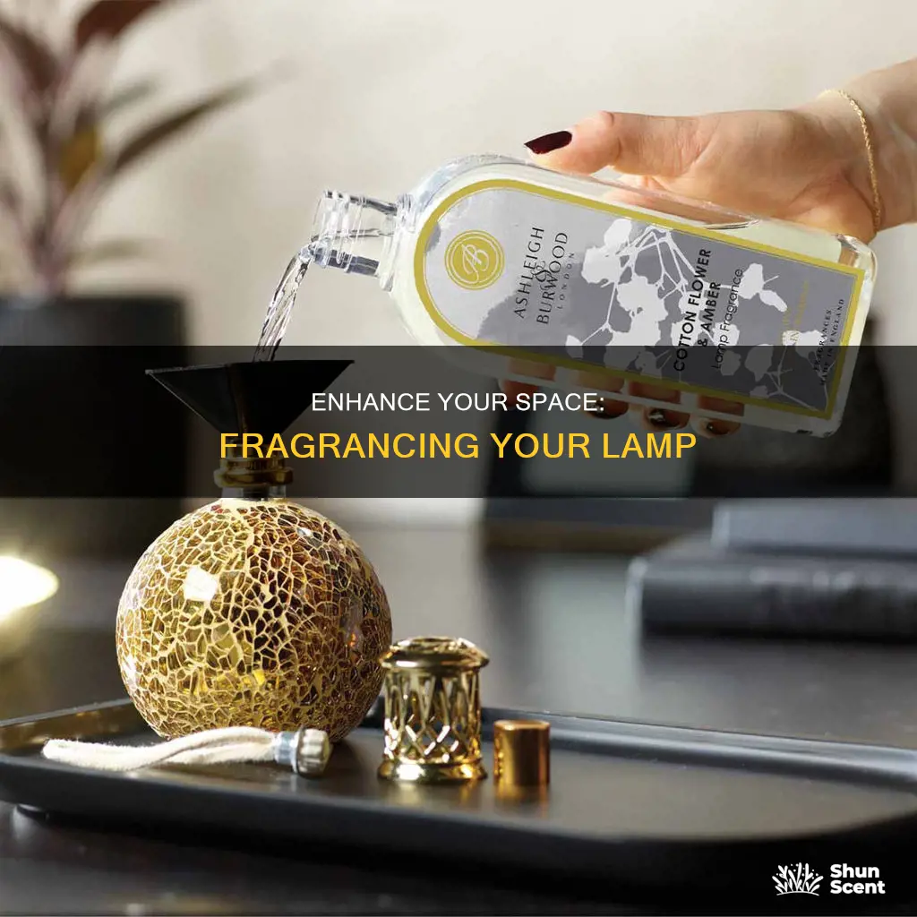 how to use a fragrance on your lamp