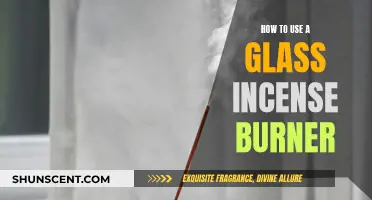 Using a Glass Incense Burner: A Beginner's Guide