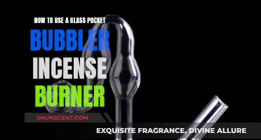 Using a Glass Pocket Bubbler Incense Burner: A Guide