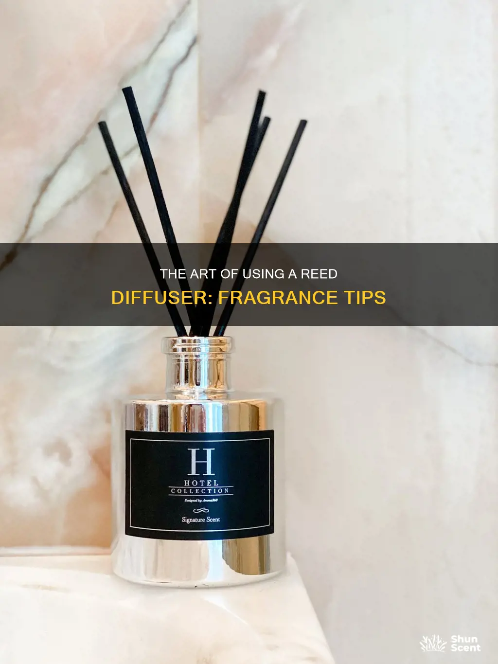 how to use a high fragrance reed diffuser