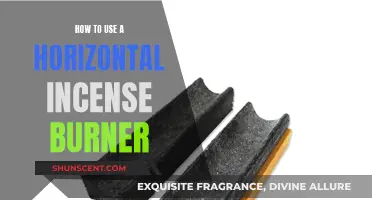 Incense Appreciation: Using a Horizontal Burner