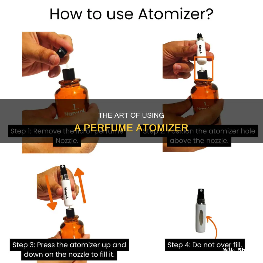 how to use a perfume atomiser