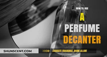 The Art of Using Perfume Decanters