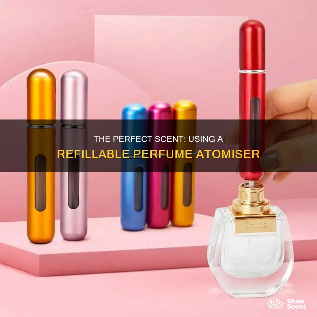 how to use a refillable perfume atomiser