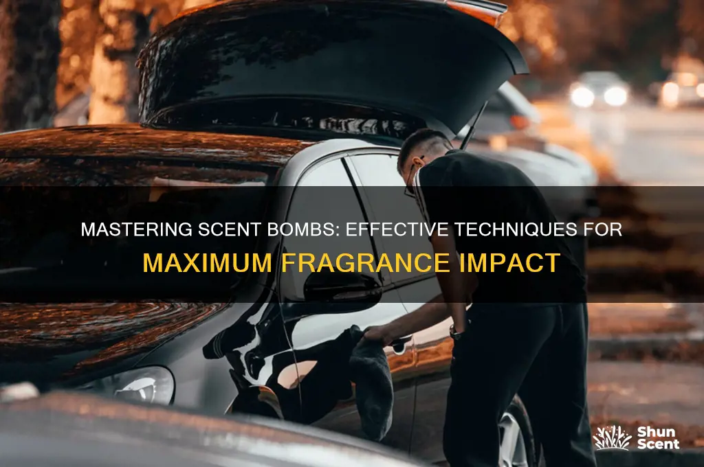 how to use a scent bomb