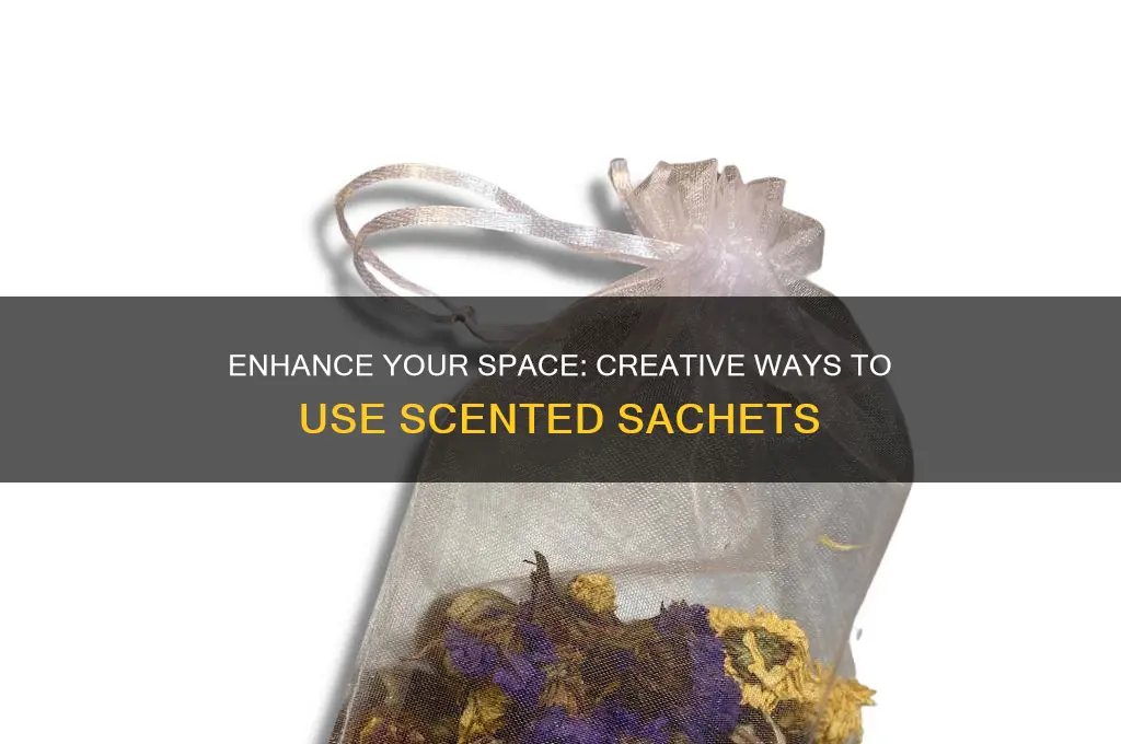 how to use a scented sachet