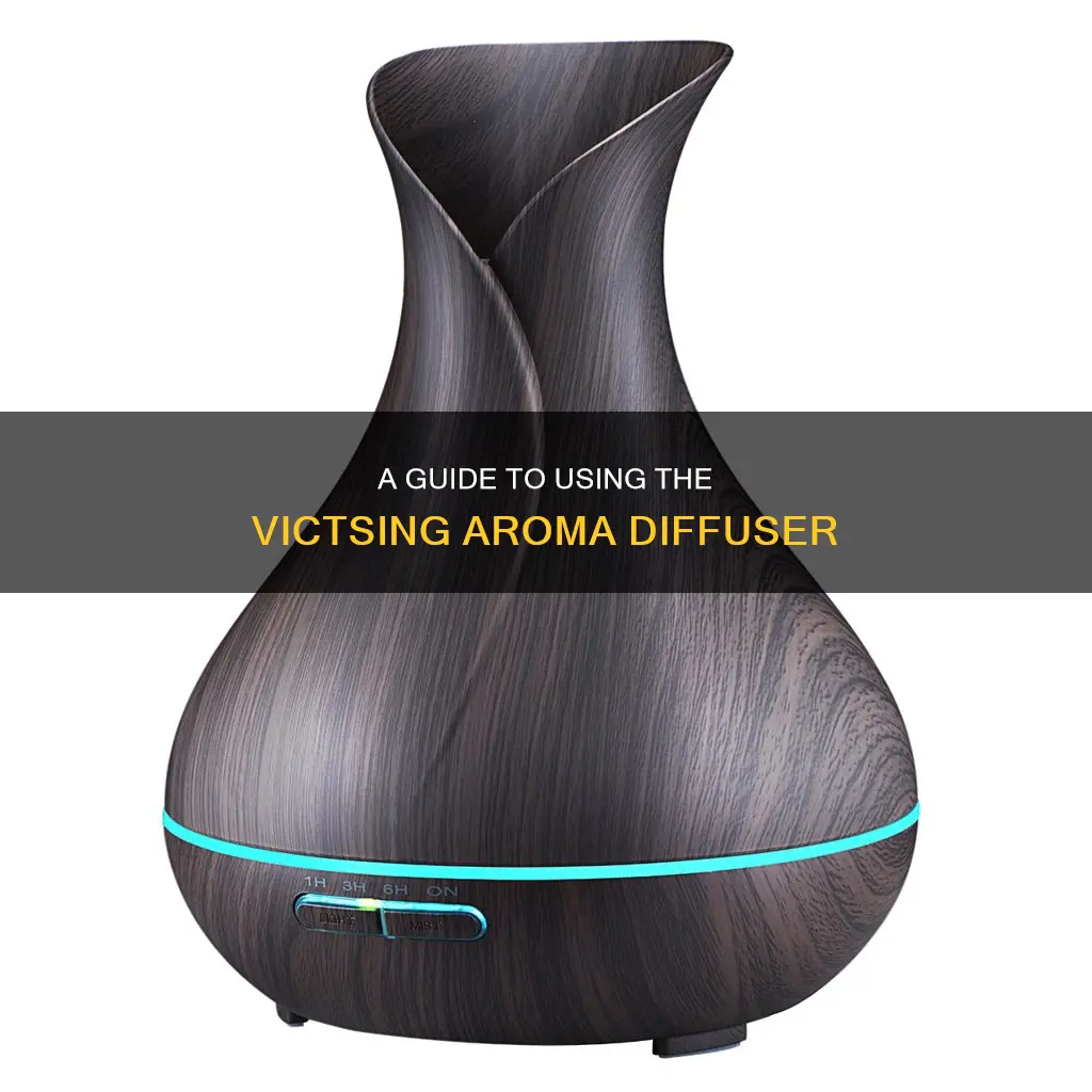 how to use a victsing aroma diffuser