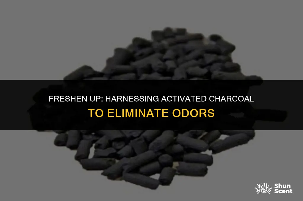 how to use activated charcoal to get rid of odors