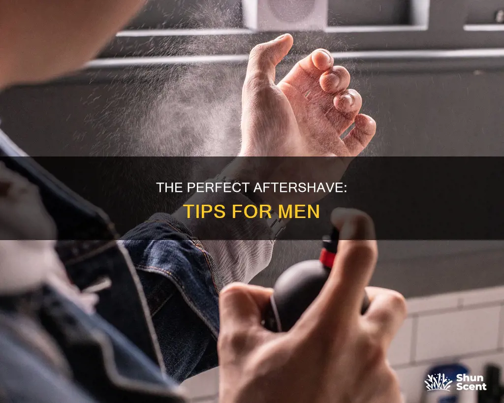 how to use aftershave perfume