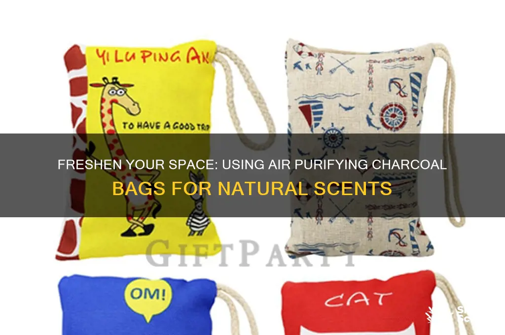 how to use air purifying charcoal bag will give scents