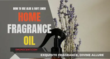 Natural Home Fragrance: Aloe & Linen Oil Blend for a Soothing Scent