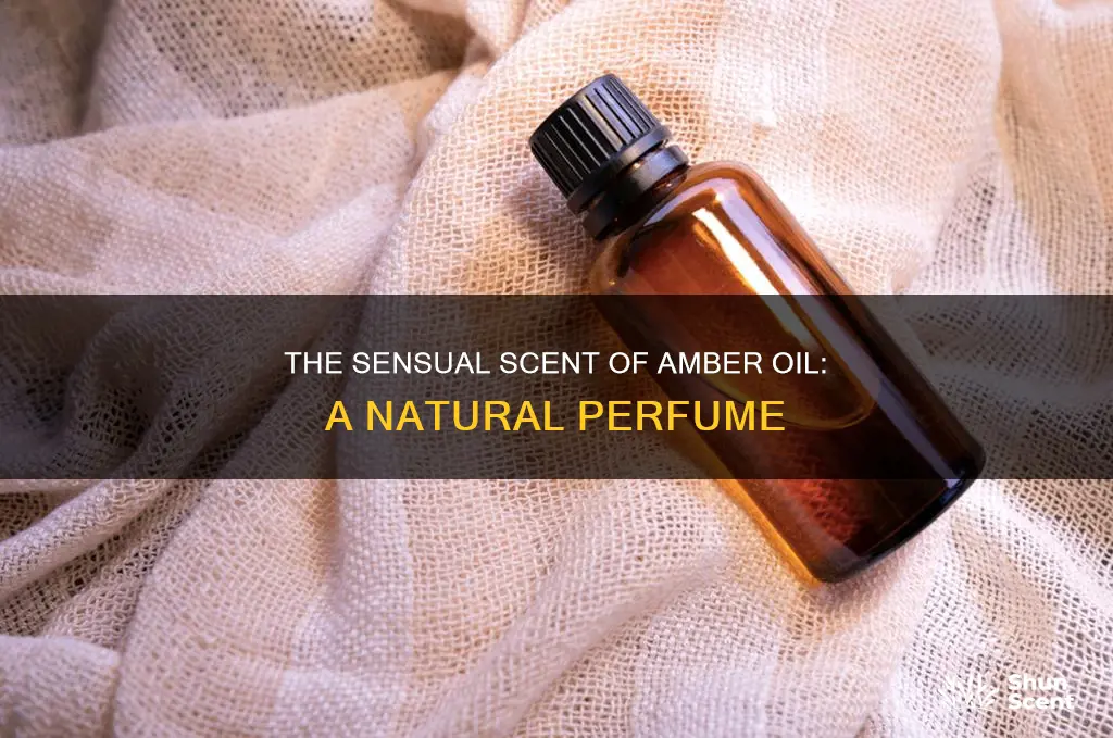 how to use amber oil as perfume