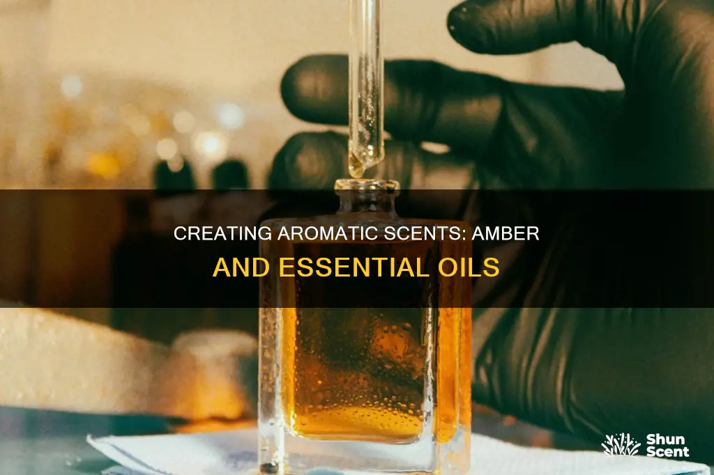 how to use amber to make essential oil perfume
