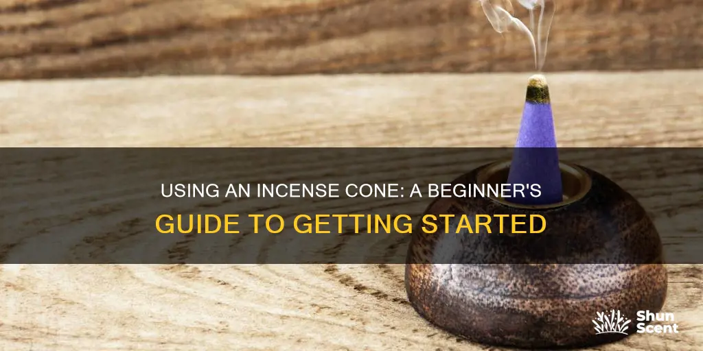 how to use an incense come