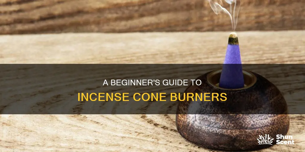 how to use an incense cone burner
