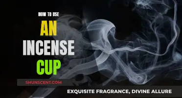 Using Incense Cups: A Beginner's Guide to Incense Burning