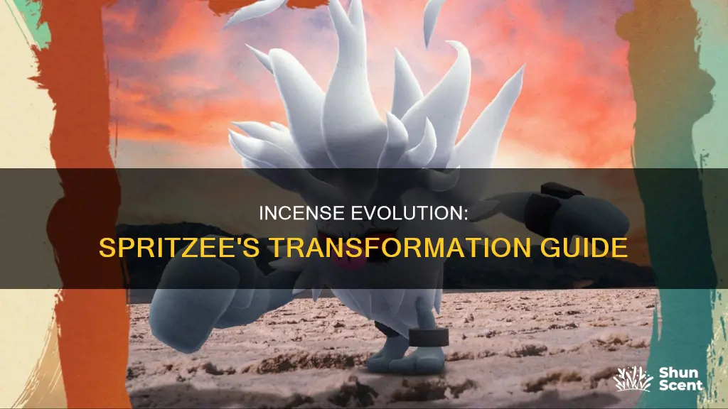how to use an incense to evolve spritzee